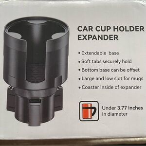 NWT- Car Cup Holder Expander